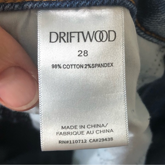 DRIFTWOOD Sundance Martha Flare & Wide Leg Denim Jeans - Size 28/32 - Picture 8 of 9